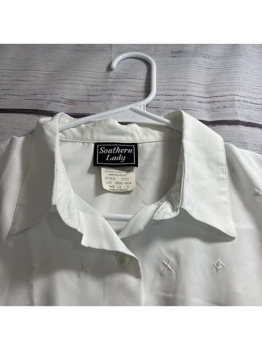 Women’s vintage blouse size 12 - Picture 6 of 7